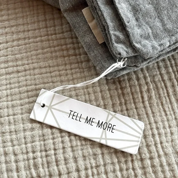 NWT Linen Pillow Shams - Picture 2 of 6